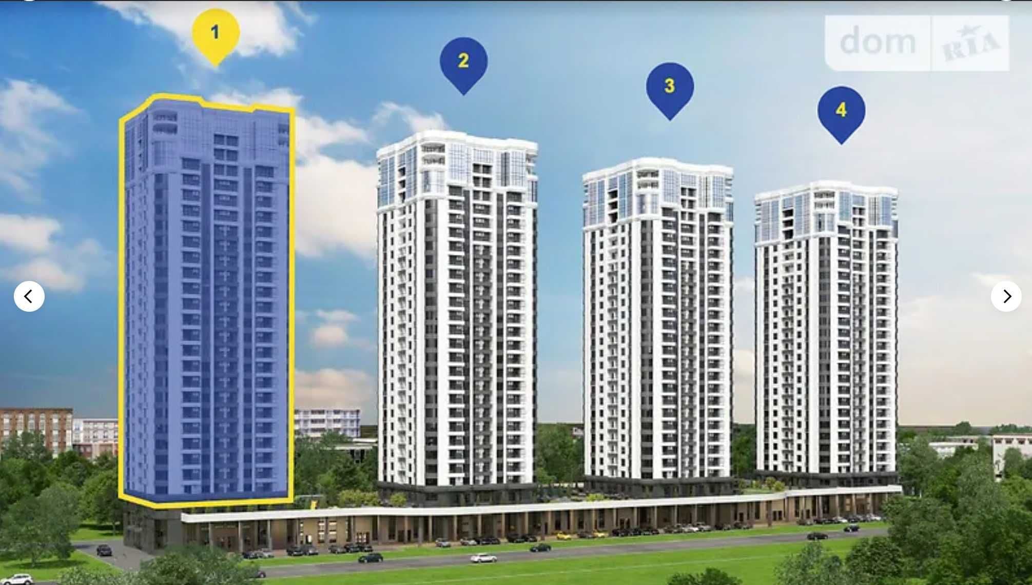 Продаж 2-кімнатної квартири, 62 м², ЖК «Урловський-2» 2