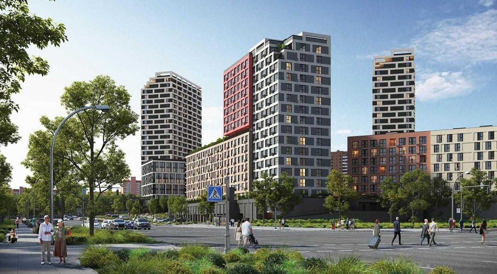 Продаж 1-кімнатної квартири, 42 м², ЖК «Brother» 4