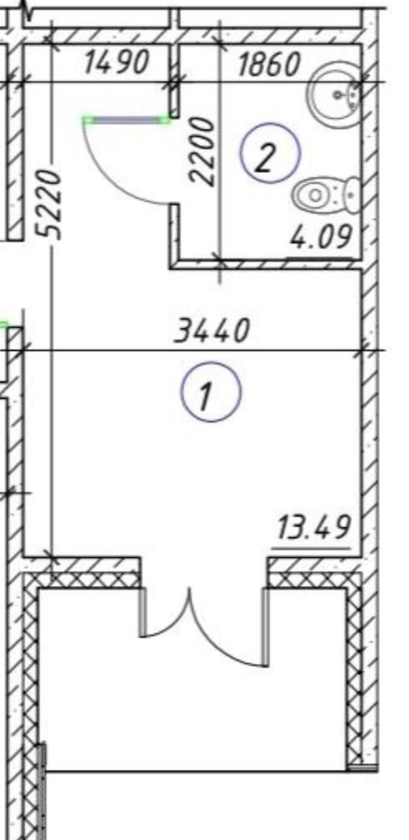Оренда комерційного приміщення, 18 м², ЖК «Ревуцький» 3