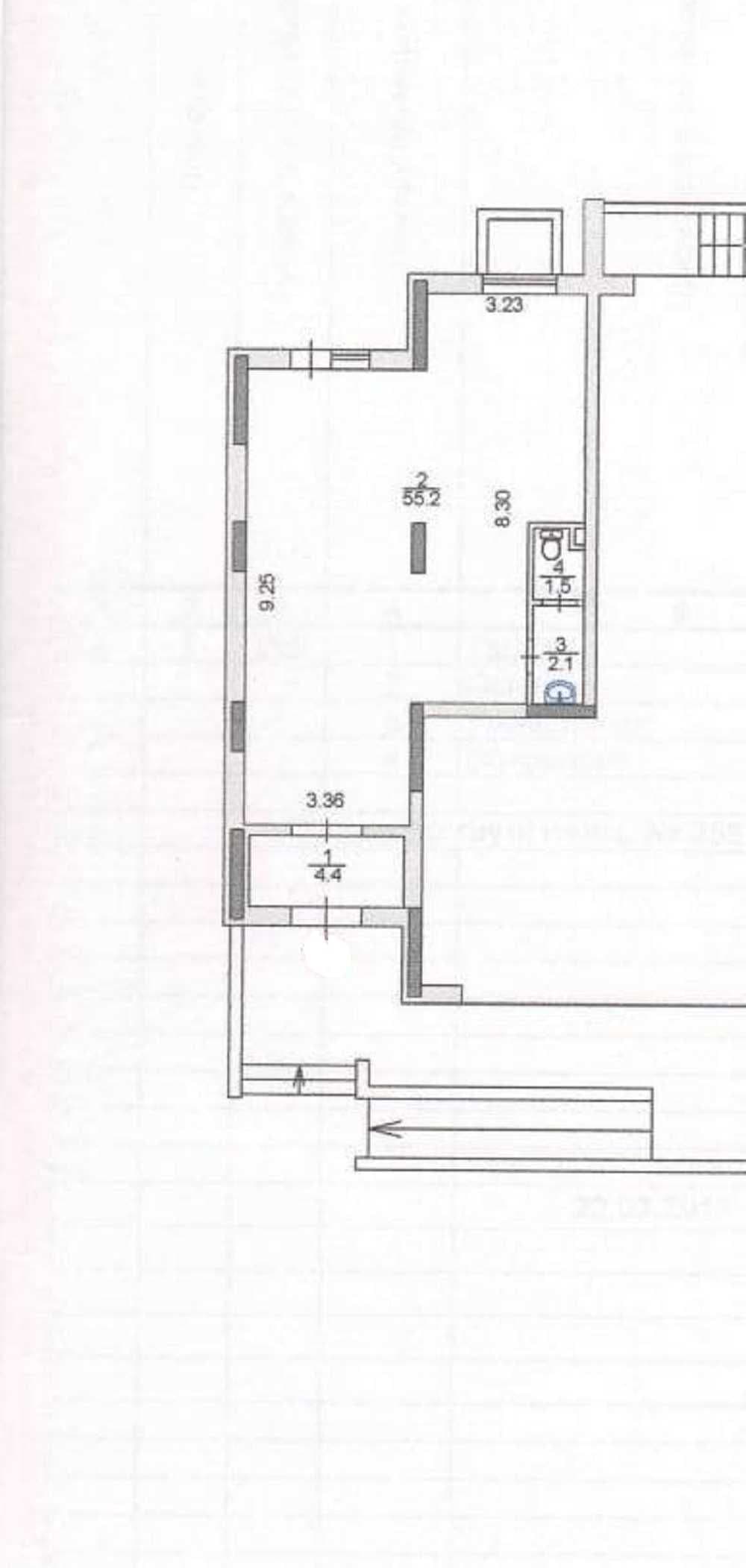 Оренда комерційного приміщення, 60 м², Подільський р-н 2