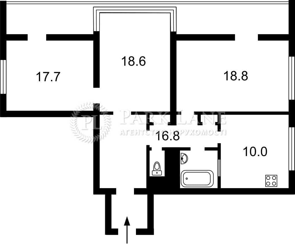 Продаж 3-кімнатної квартири, 93.6 м², Печерський р-н 2