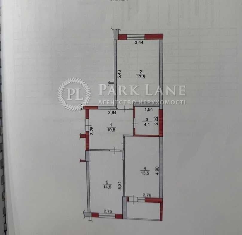 Продаж 2-кімнатної квартири, 62 м², Голосіївський р-н 2