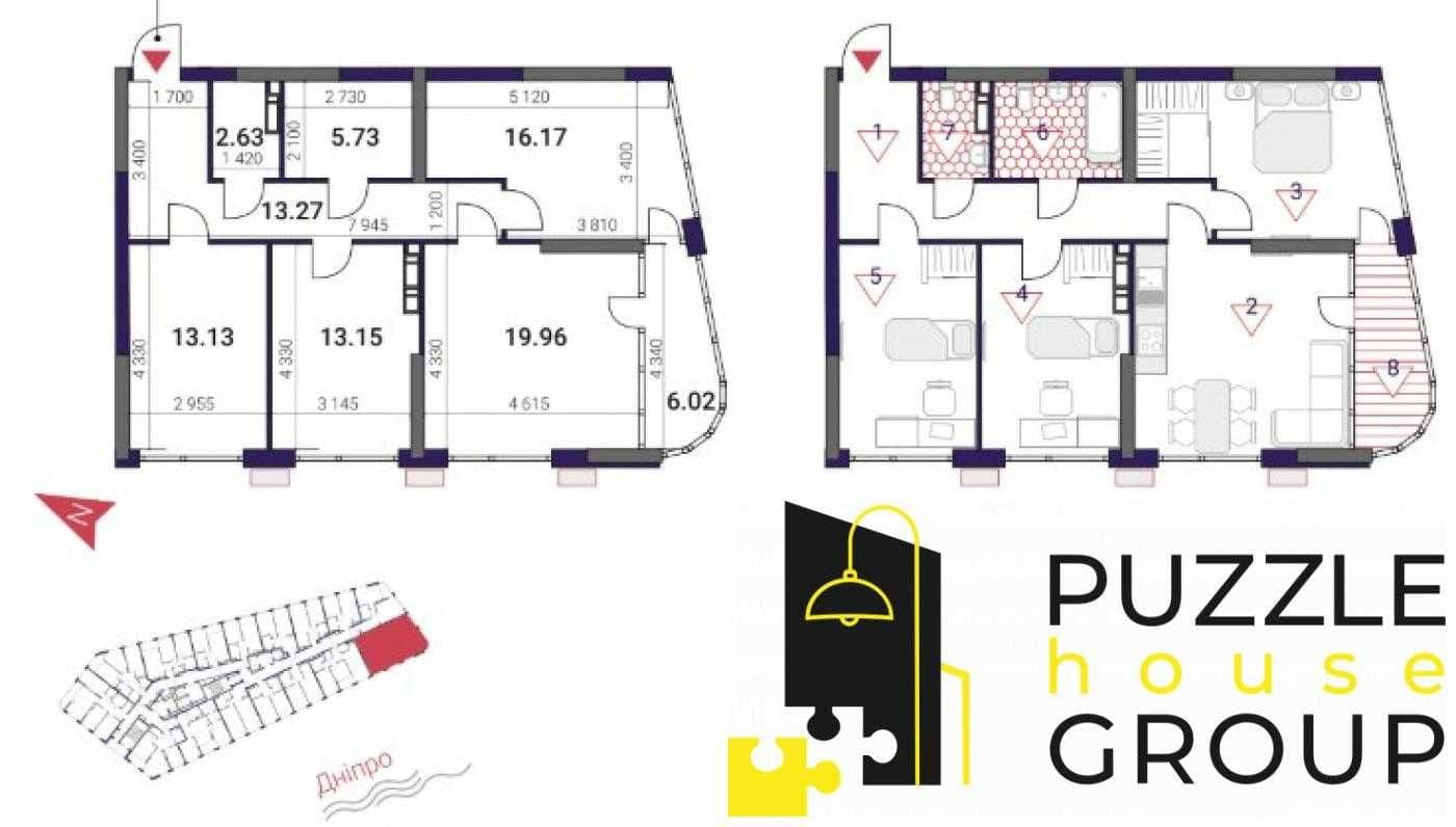 Продаж 3-кімнатної квартири, 90 м², Дарницький р-н 2