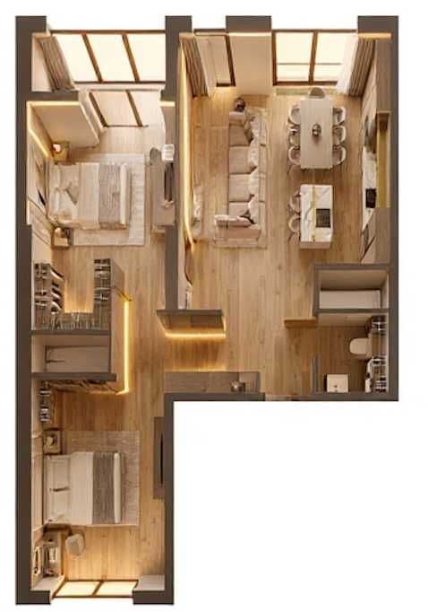 Продаж 3-кімнатної квартири, 96 м², ЖК «Nordica Residence» 2