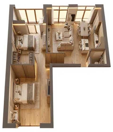 Продаж 3-кімнатної квартири, 96 м², ЖК «Nordica Residence» 4