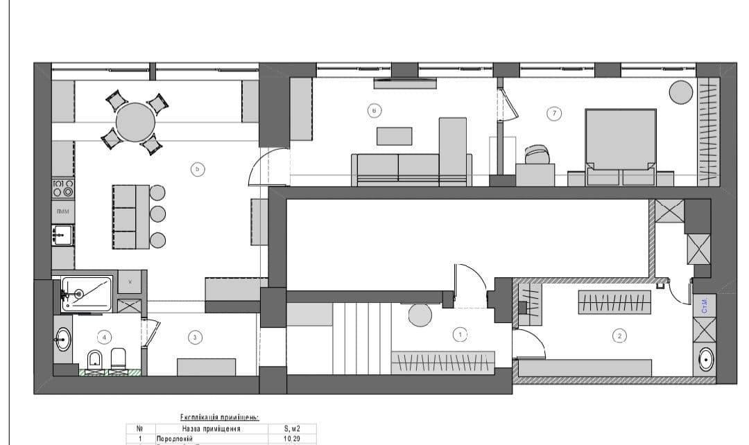 Продаж 2-кімнатної квартири, 92 м², Шевченківський р-н 5