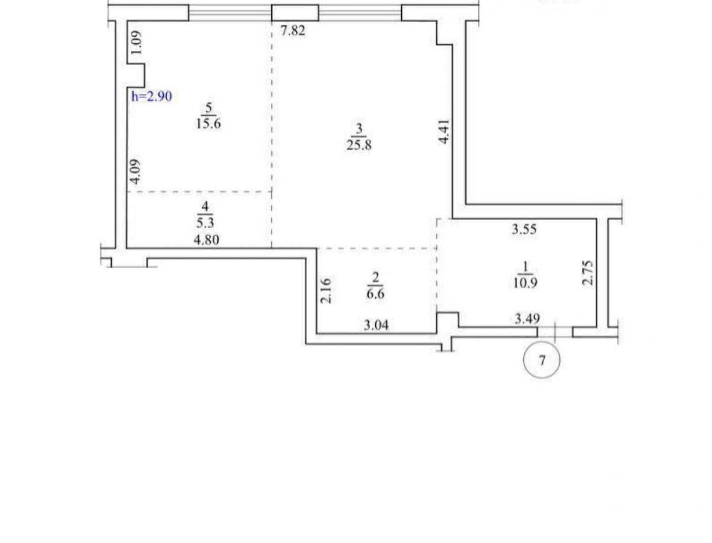 Продаж 2-кімнатної квартири, 64 м², ЖК «Бульвар Фонтанів» 5