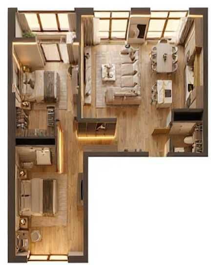 Продаж 3-кімнатної квартири, 96 м², ЖК «Nordica Residence» 3