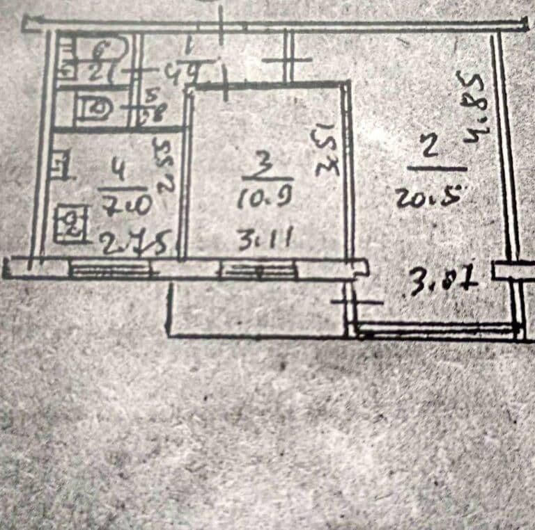 Продаж 2-кімнатної квартири, 46.3 м², Шевченківський р-н 2