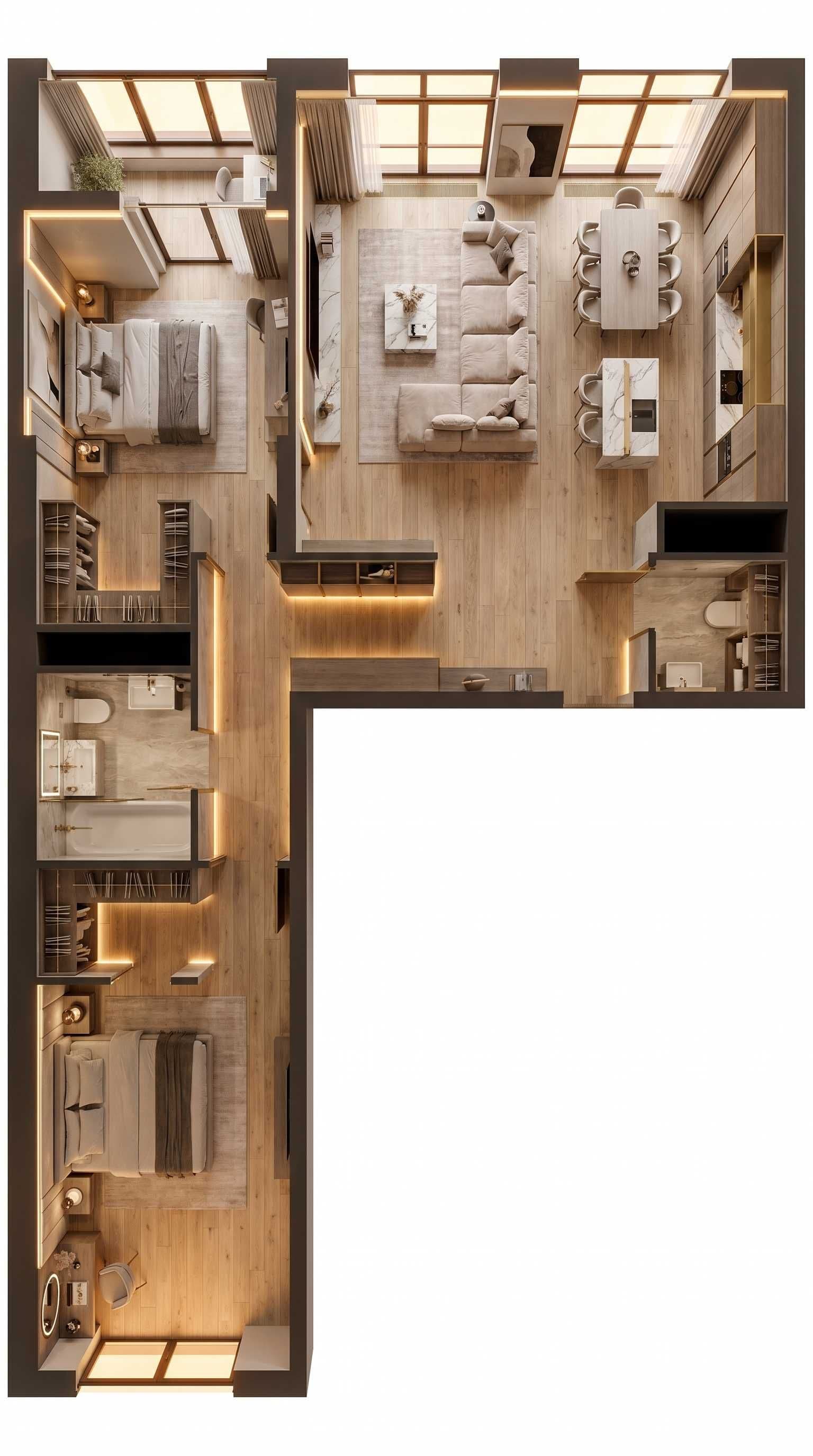 Продаж 3-кімнатної квартири, 96 м², ЖК «Nordica Residence» 1