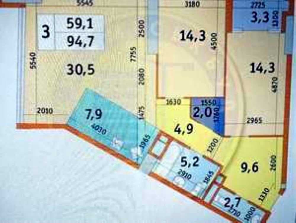Оренда комерційного приміщення, 95 м², ЖК «Manhattan City» 4
