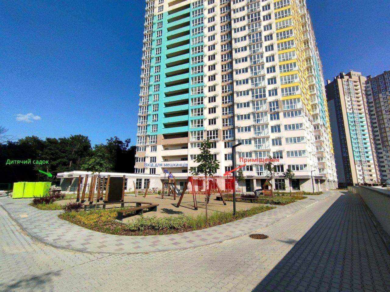 Оренда комерційного приміщення, 83.79 м², ЖК «Теремки» 4
